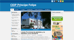 Desktop Screenshot of ceipprincipefelipe.net