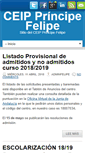 Mobile Screenshot of ceipprincipefelipe.net